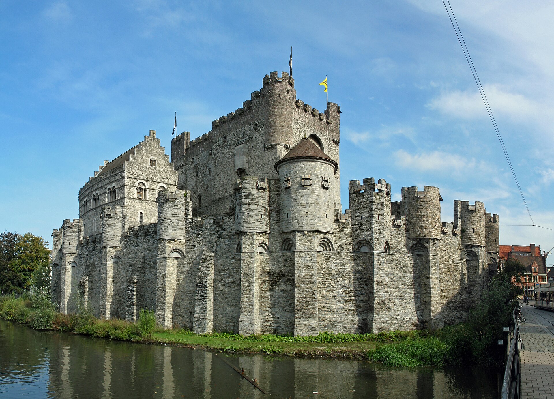 Gravensteen Castle in Ghent — Ghent, Belgium