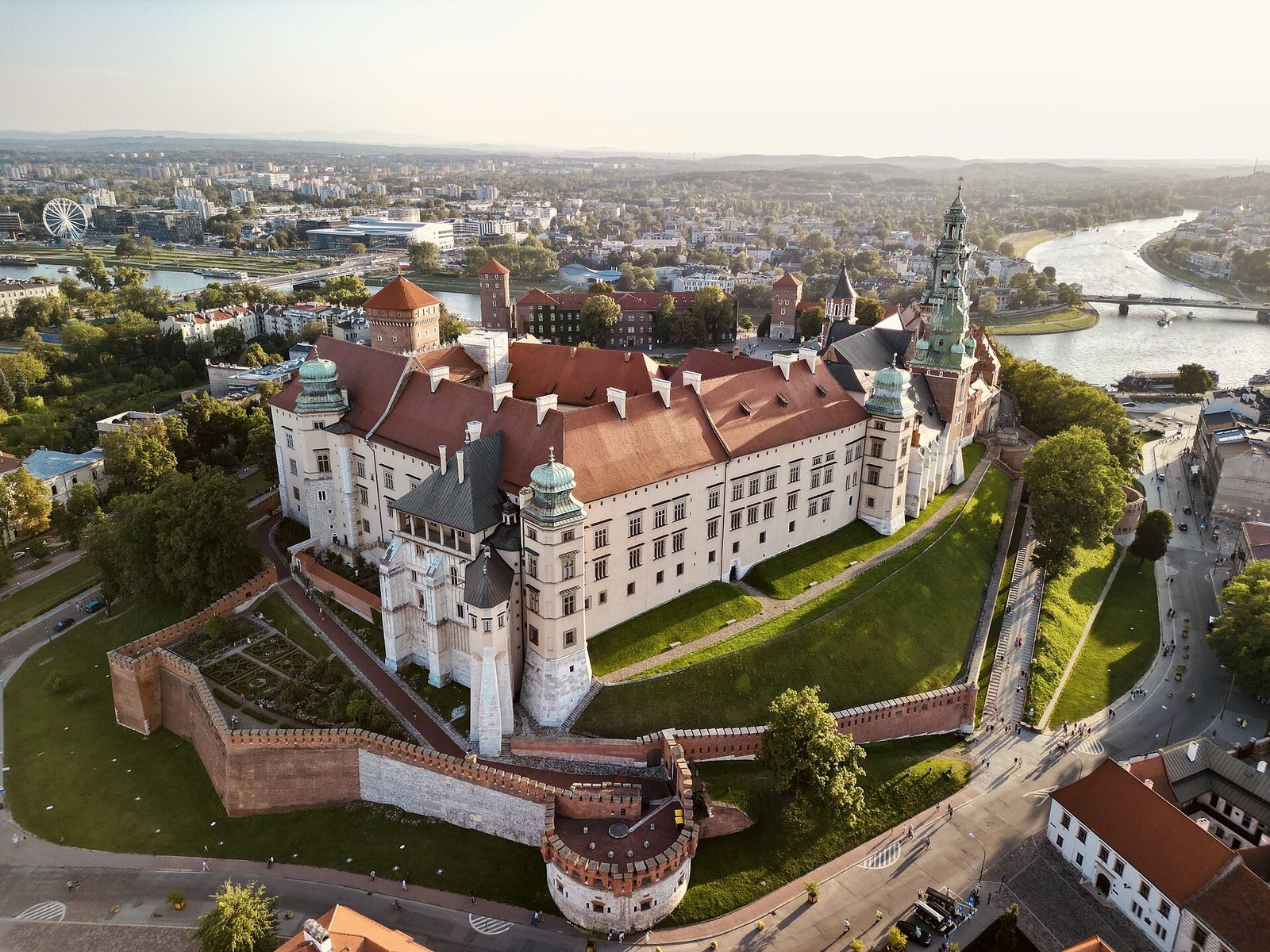 Wawel Castle by the Vistula river — Krakow, Poland